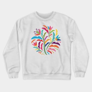 Spring Colorful Flowers by Akbaly T-Shirt Crewneck Sweatshirt